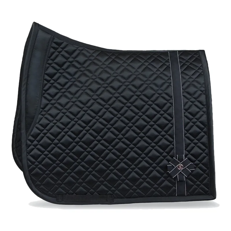 PS Of Sweden Boutique Bow Dressage Saddlepad - Black